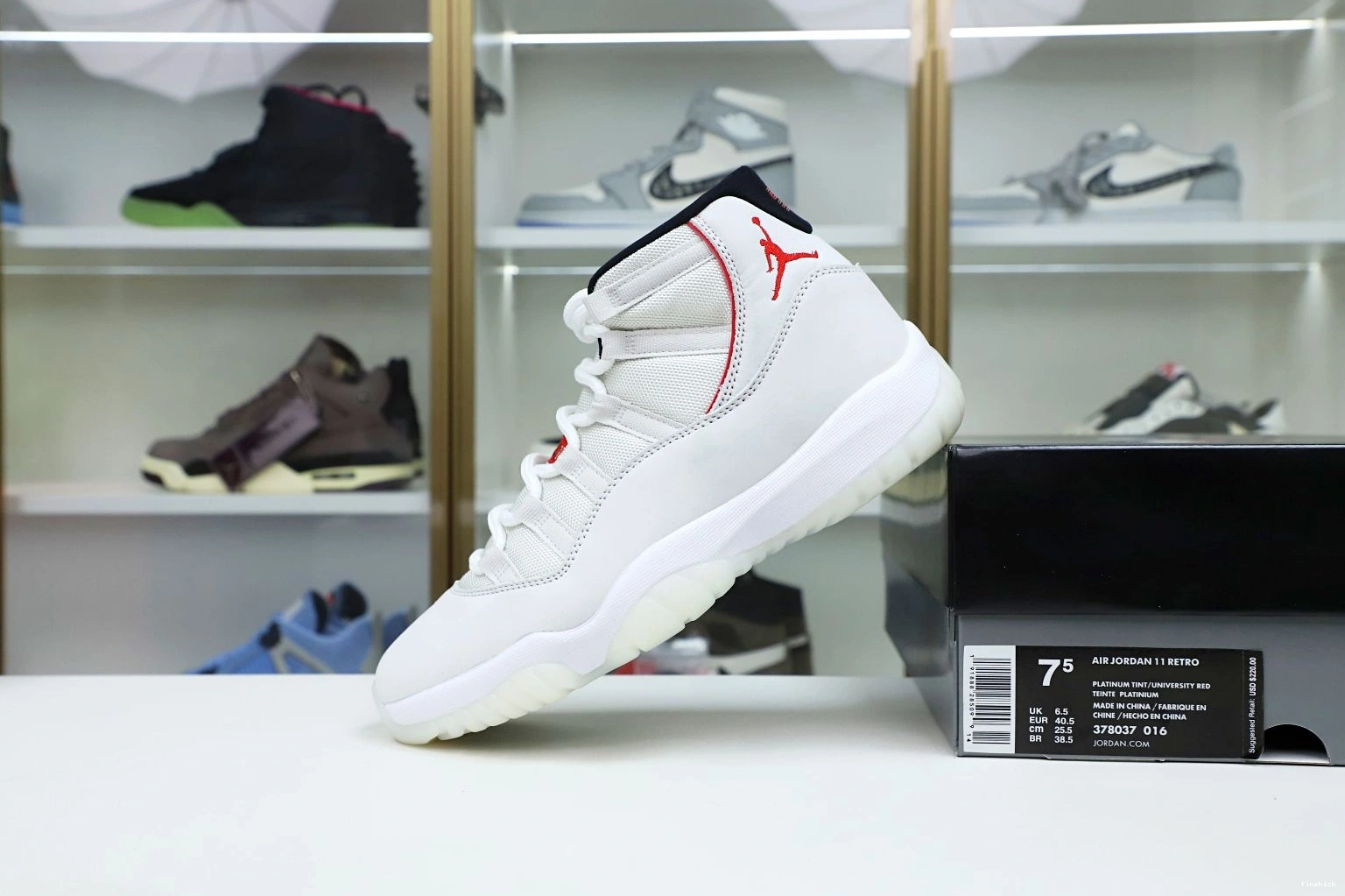 XI AIR JORDAN RETRO PLATINUM 11 TINT 0807